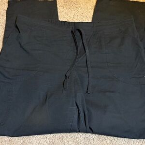 Scrubstar Men's Black Scrubs